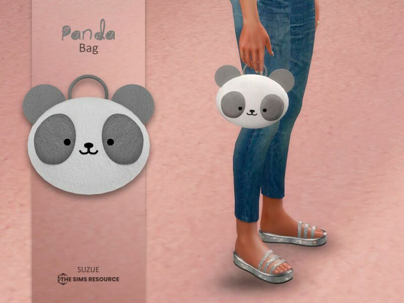 Panda BAG By Suzue 1 Panda BAG By Suzue Sims 4 CC