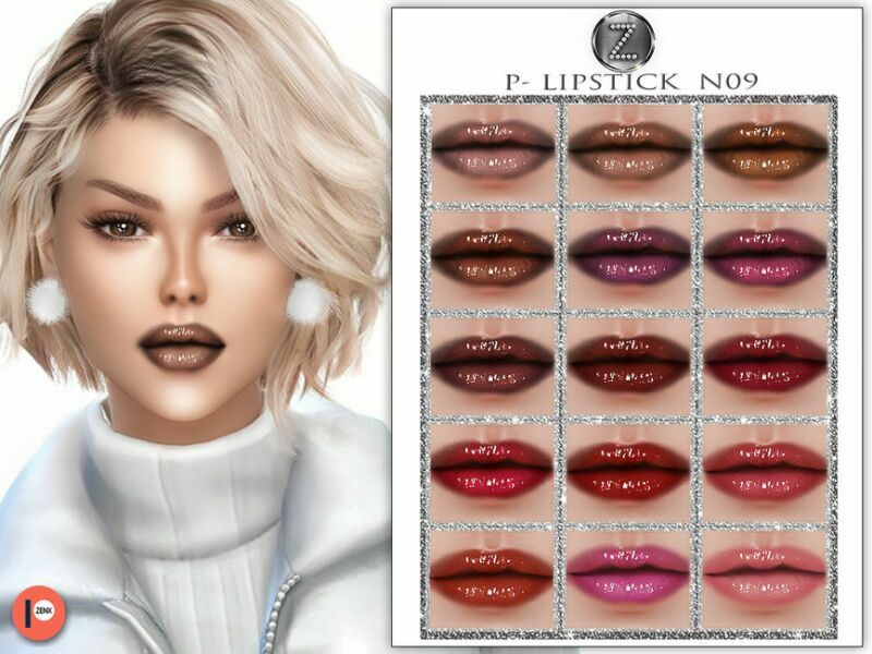 Patreon – (Early Access) Lipstick N09 By Zenx 1 Patreon – (Early Access) Lipstick N09 By Zenx Sims 4 CC