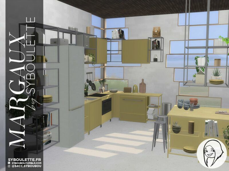 Patreon Early Release – Margaux Kitchen – Part 1: Furnitures By Syboubou 5 sims 4 cc patreon early release margaux kitchen part 1 furnitures by syboubou 4