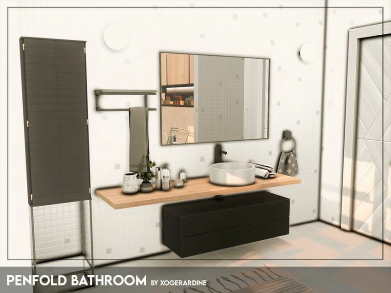 Penfold Bathroom (TSR Only CC) By Xogerardine 1 Penfold Bathroom (TSR Only CC) By Xogerardine Sims 4 CC