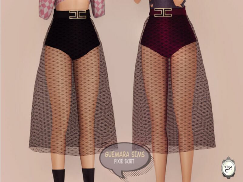 Pixie Skirt Sims 4 CC
