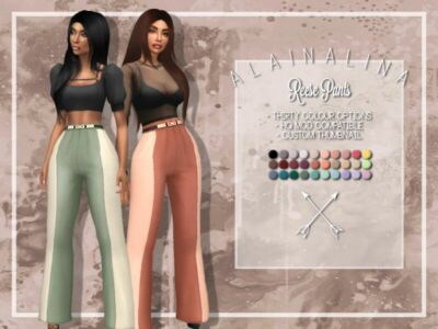 Reese Pants By Alainalina Sims 4 CC