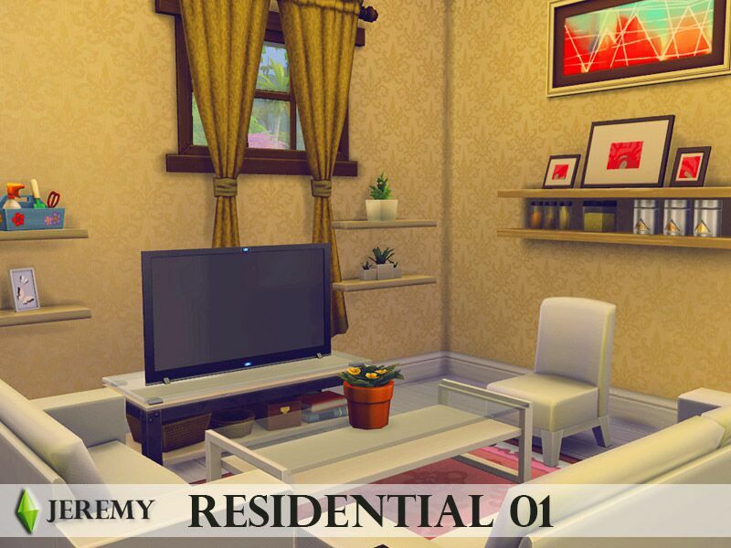 Residential 01 By Jeremy-Sims92 3 sims 4 cc residential 01 by jeremy sims92 3