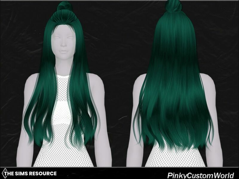 Retexture Of N74 LIA Hair By S-Club By Pinkycustomworld 3 sims 4 cc retexture of n74 lia hair by s club by pinkycustomworld 3
