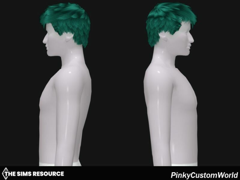 Retexture Of Persona Hair By Stealthic By Pinkycustomworld 3 sims 4 cc retexture of persona hair by stealthic by pinkycustomworld 4