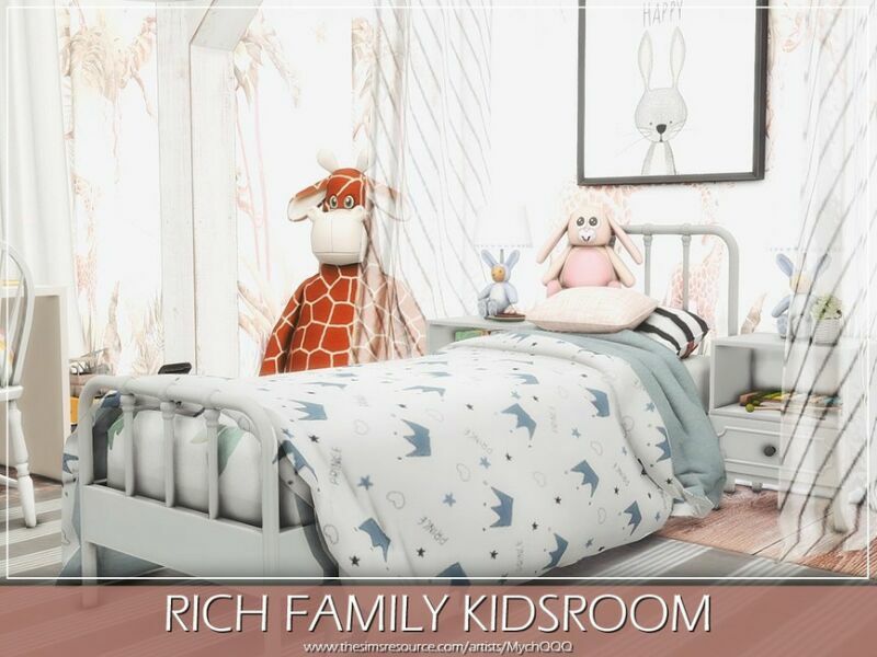 Rich Family Kidsroom By Mychqqq 1 Rich Family Kidsroom By Mychqqq Sims 4 CC