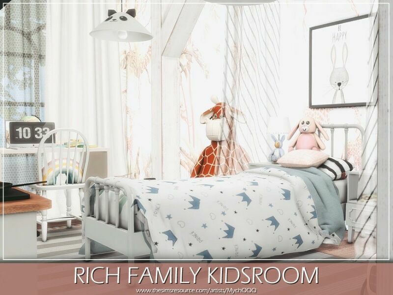 Rich Family Kidsroom By Mychqqq 6 sims 4 cc rich family kidsroom by mychqqq 3