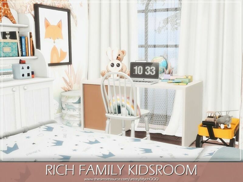 Rich Family Kidsroom By Mychqqq 5 sims 4 cc rich family kidsroom by mychqqq 4