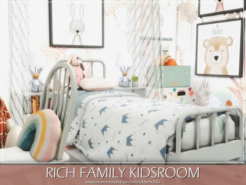 Rich Family Kidsroom By Mychqqq 2 sims 4 cc rich family kidsroom by mychqqq 6