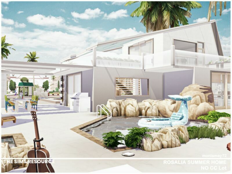 Rosalia Summer Home By Moniamay72 7 sims 4 cc rosalia summer home by moniamay72 2