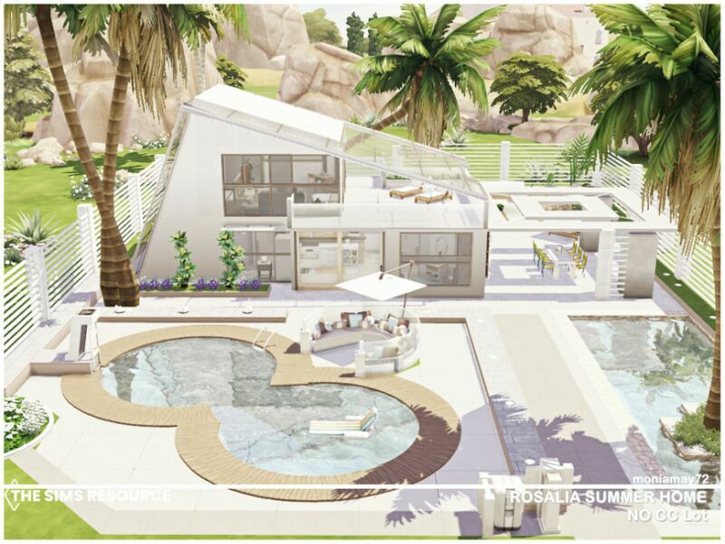 Rosalia Summer Home By Moniamay72 6 sims 4 cc rosalia summer home by moniamay72 3