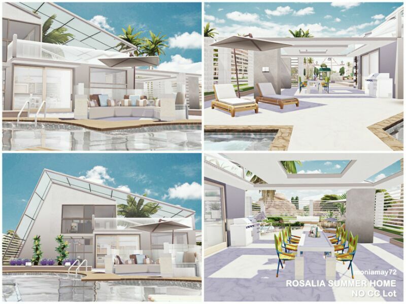 Rosalia Summer Home By Moniamay72 5 sims 4 cc rosalia summer home by moniamay72 4