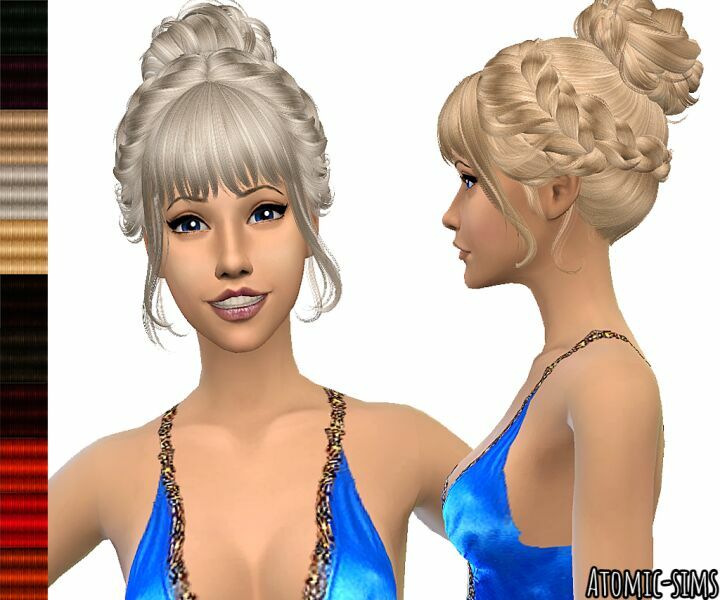 S-Club Hair N.51 Ballet Retexture By Atomic-Sims 1 S-Club Hair N.51 Ballet Retexture By Atomic-Sims Sims 4 CC