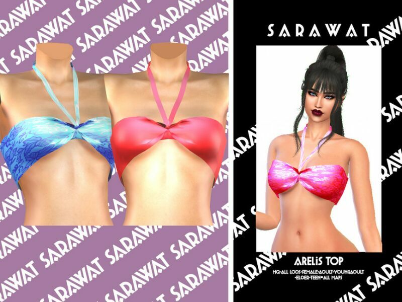 Sarawat_Arelis TOP By Sarawat 1 Sarawat_Arelis TOP By Sarawat Sims 4 CC