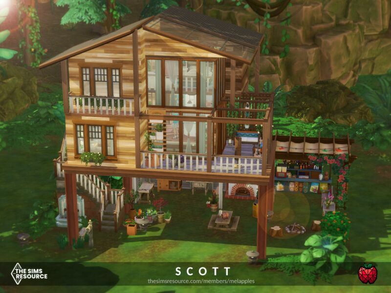 Scott – NO CC By Melapples 1 Scott – NO CC By Melapples Sims 4 CC