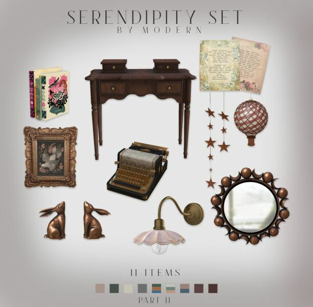 Serendipity SET Part II By Modern 2 sims 4 cc serendipity set part ii by modern 2