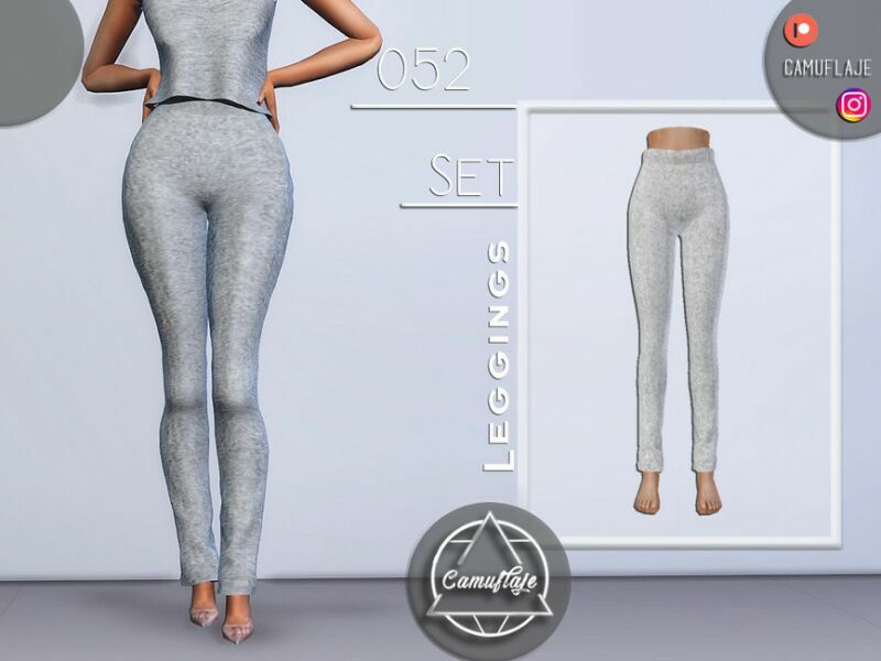 SET 052 – Leggings By Camuflaje 1 SET 052 – Leggings By Camuflaje Sims 4 CC