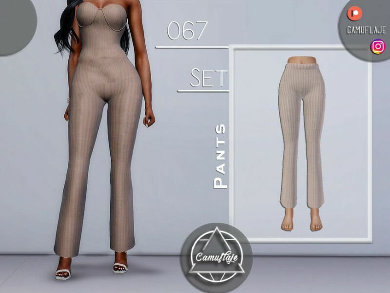 SET 067 – Pants By Camuflaje 1 SET 067 – Pants By Camuflaje Sims 4 CC