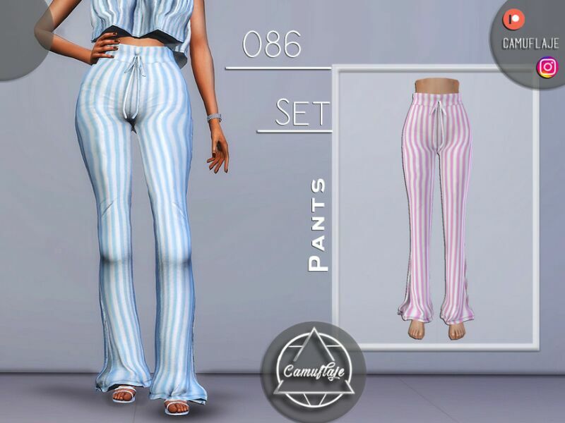 SET 086 – Pants By Camuflaje 1 SET 086 – Pants By Camuflaje Sims 4 CC