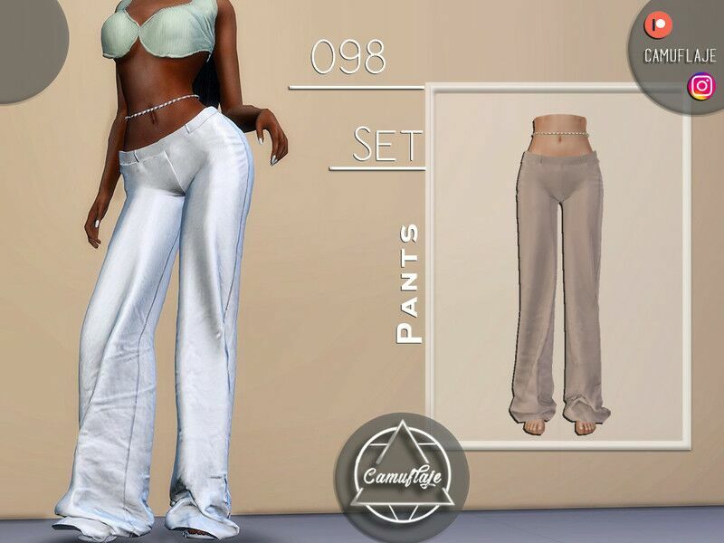 SET 098 – Pants By Camuflaje 1 SET 098 – Pants By Camuflaje Sims 4 CC