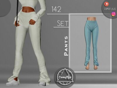 SET 142 – Pants By Camuflaje Sims 4 CC