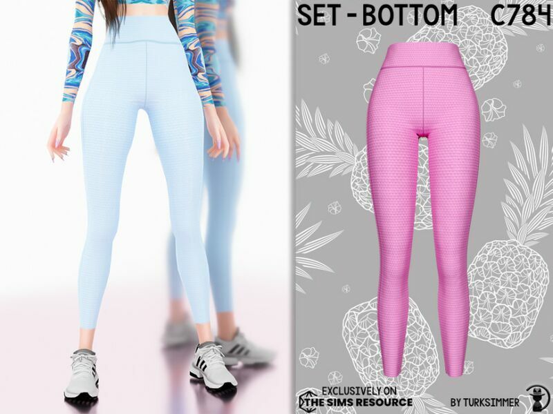 Set-Bottom C784 By Turksimmer 1 Set-Bottom C784 By Turksimmer Sims 4 CC