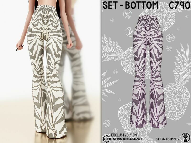 Set-Bottom C790 By Turksimmer 1 Set-Bottom C790 By Turksimmer Sims 4 CC