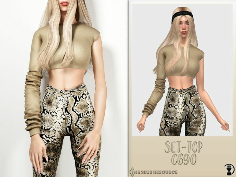 Set-Top C690 By Turksimmer 1 Set-Top C690 By Turksimmer Sims 4 CC