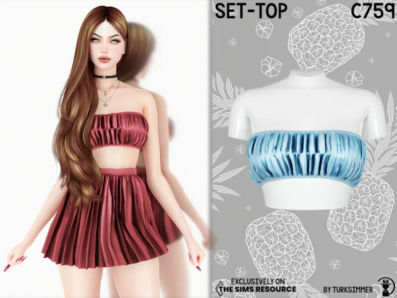 Set-Top C759 By Turksimmer 1 Set-Top C759 By Turksimmer Sims 4 CC