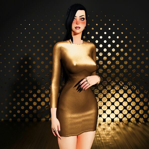Sexy Tight Dress 1 Sexy Tight Dress Sims 4 CC