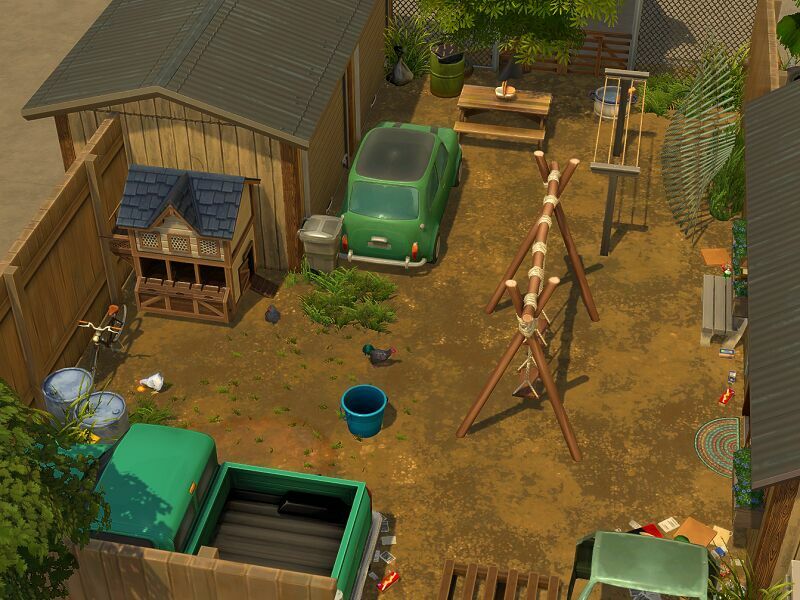 Shabby Shack – NO CC By Flubs79 7 sims 4 cc shabby shack no cc by flubs79 2