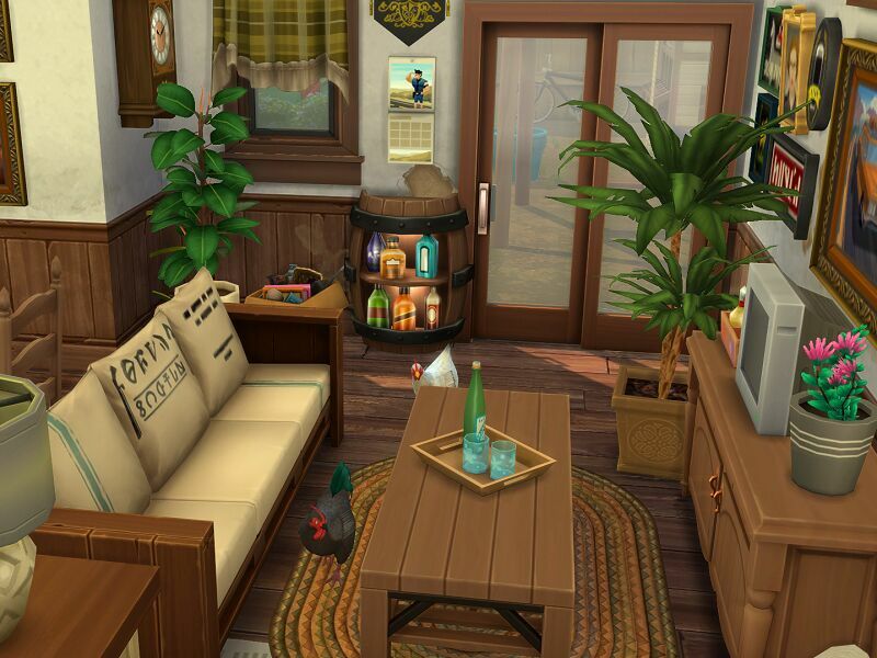 Shabby Shack – NO CC By Flubs79 6 sims 4 cc shabby shack no cc by flubs79 3