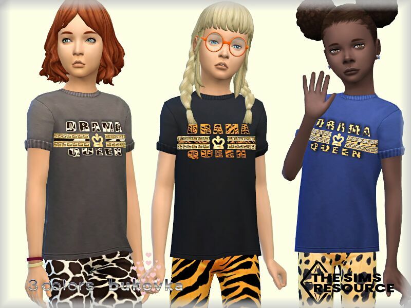 Shirt QD By Bukovka 1 Shirt QD By Bukovka Sims 4 CC