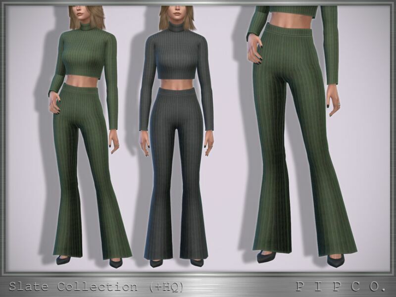 Slate Pants. By Pipco 1 Slate Pants. By Pipco Sims 4 CC