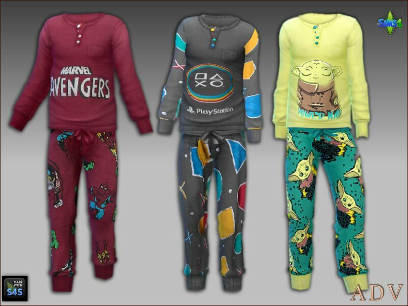 Sleepwear And Shoes For Boys 4 sims 4 cc sleepwear and shoes for boys 3