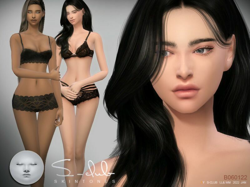 Soft Nature Overlay Female Skin By S-Club By S-Club 1 Soft Nature Overlay Female Skin By S-Club By S-Club Sims 4 CC