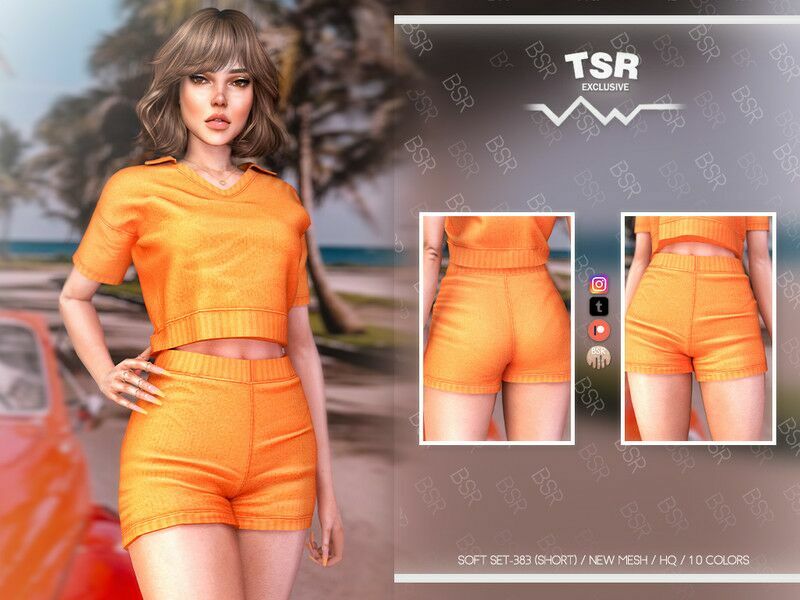 Soft SET-383 (Short) BD1048 By Busra-Tr 1 Soft SET-383 (Short) BD1048 By Busra-Tr Sims 4 CC