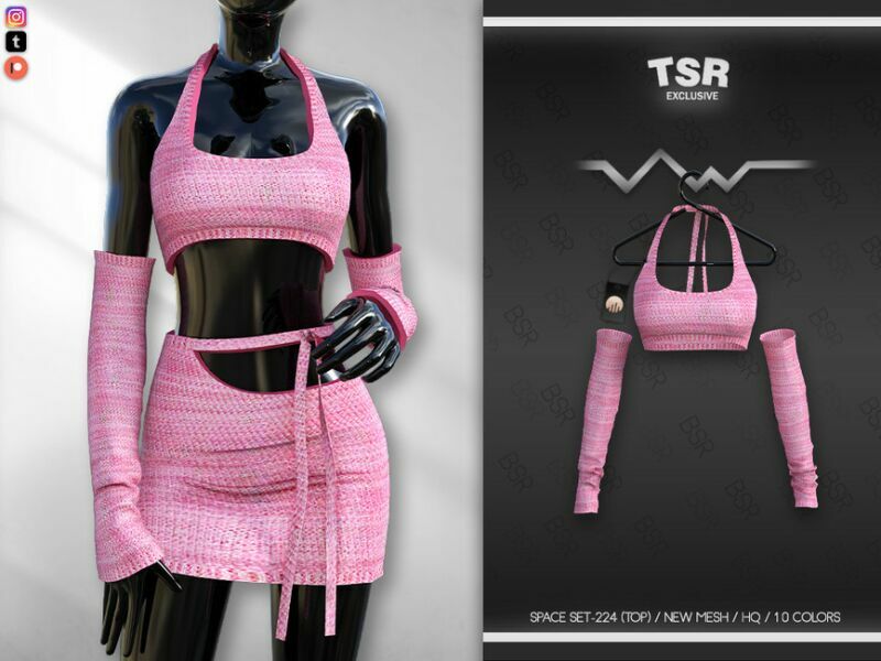 Space SET-224 (TOP) BD703 By Busra-Tr 1 Space SET-224 (TOP) BD703 By Busra-Tr Sims 4 CC