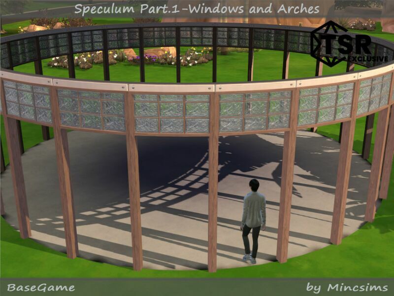 Speculum Part.1 – Curved Arches And Windows By Mincsims 4 sims 4 cc speculum part 1 curved arches and windows by mincsims 4