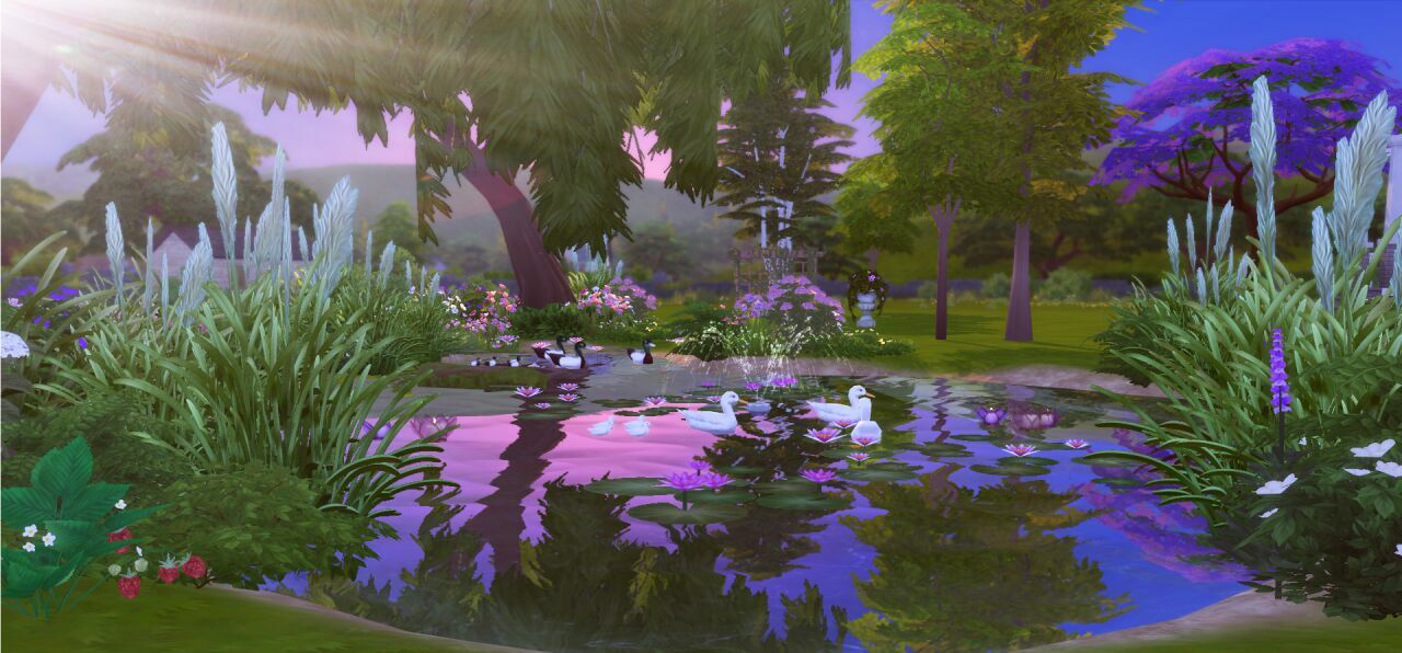 Spring Farm House By Marywho 2 sims 4 cc spring farm house by marywho 11