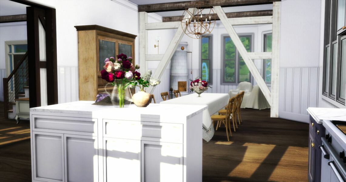 Spring Farm House By Marywho 10 sims 4 cc spring farm house by marywho 3