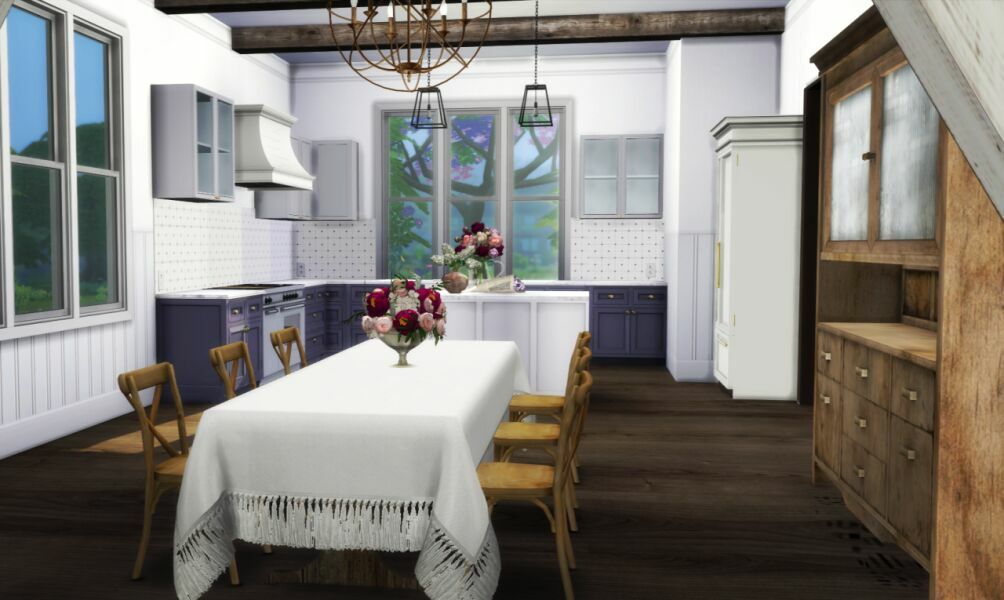 Spring Farm House By Marywho 9 sims 4 cc spring farm house by marywho 4