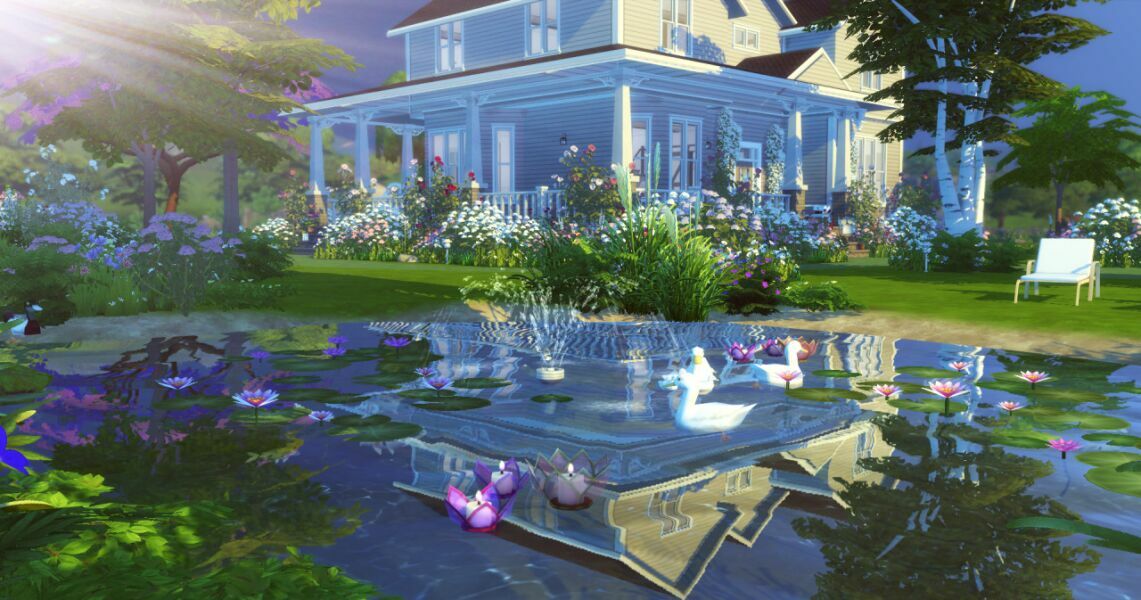 Spring Farm House By Marywho 8 sims 4 cc spring farm house by marywho 5