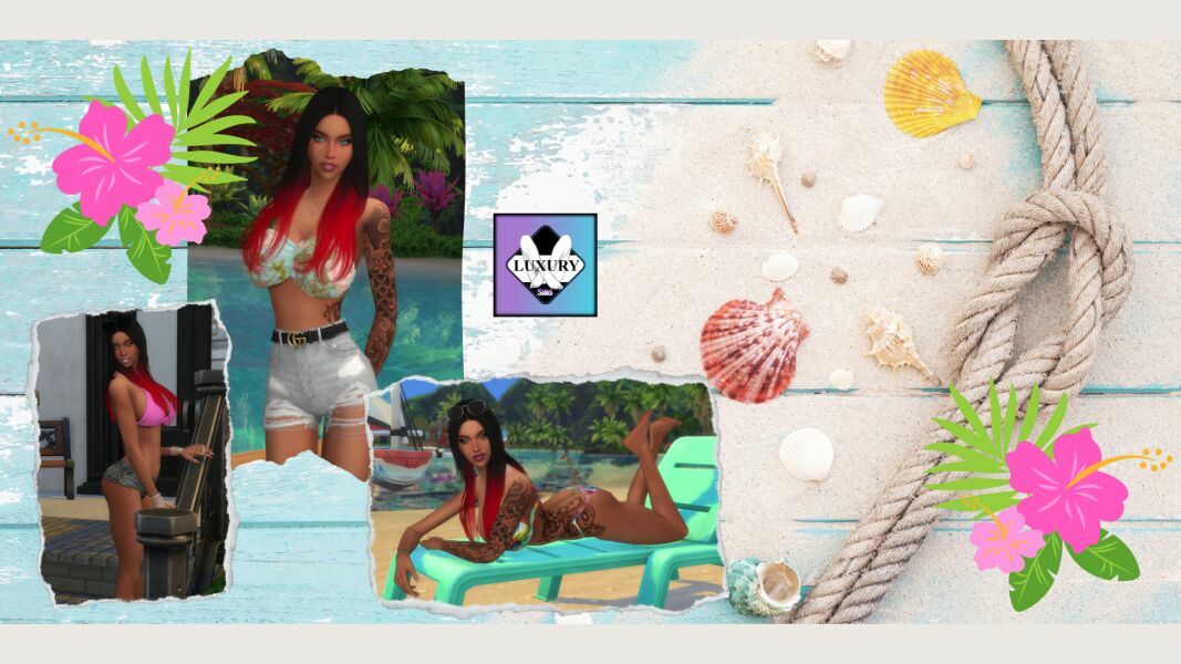 Summer HOT 2 sims 4 cc summer hot 2