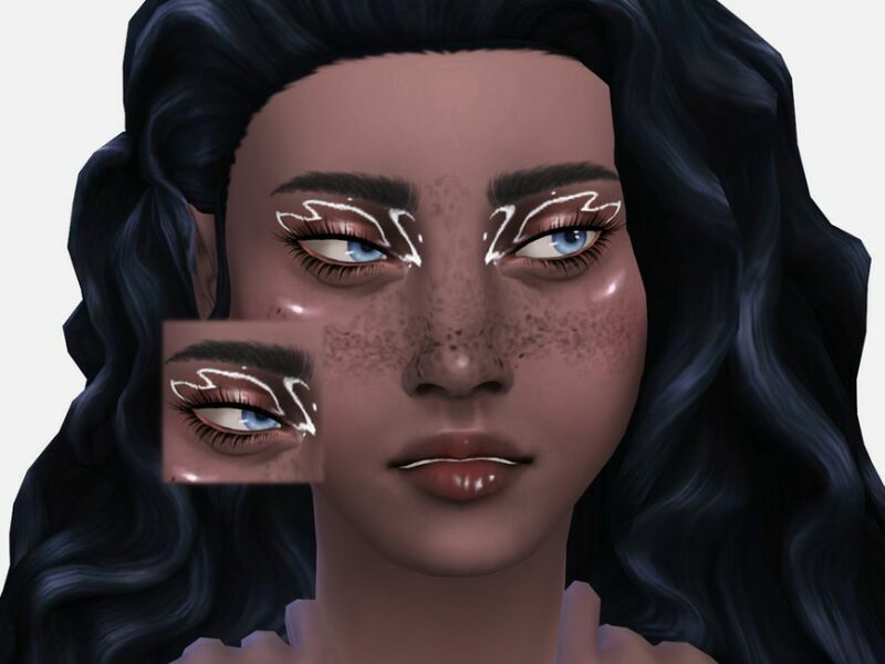 Swirl Eyeliner By Sagittariah 1 Swirl Eyeliner By Sagittariah Sims 4 CC