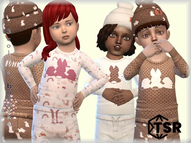 T-Shirt Toddler M/F By Bukovka 1 T-Shirt Toddler M/F By Bukovka Sims 4 CC