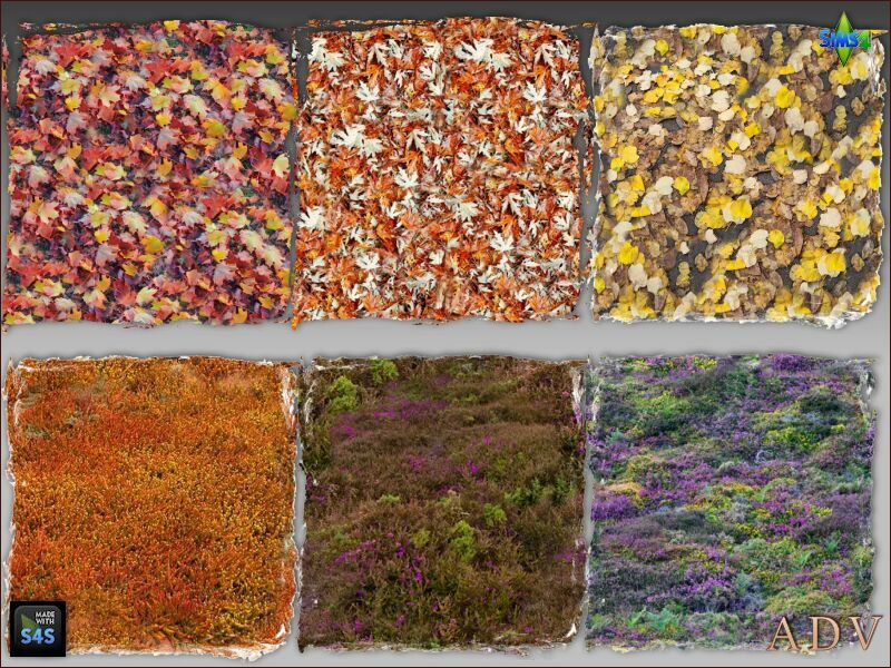 Terrain Paints Sims 4 CC