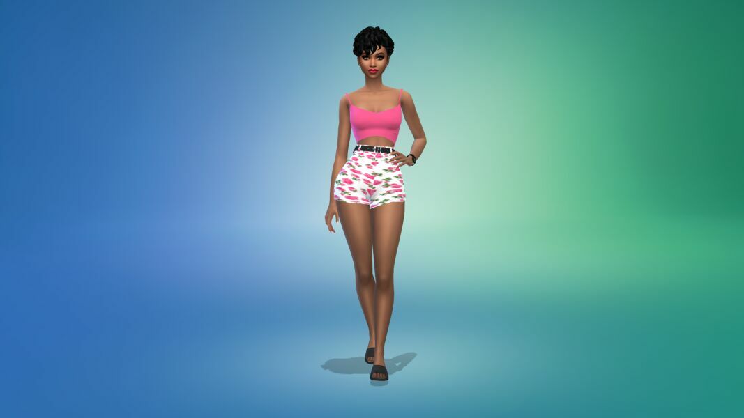 The Debonair Diva Shorts SET Outfit By VTK 3 sims 4 cc the debonair diva shorts set outfit by vtk 8