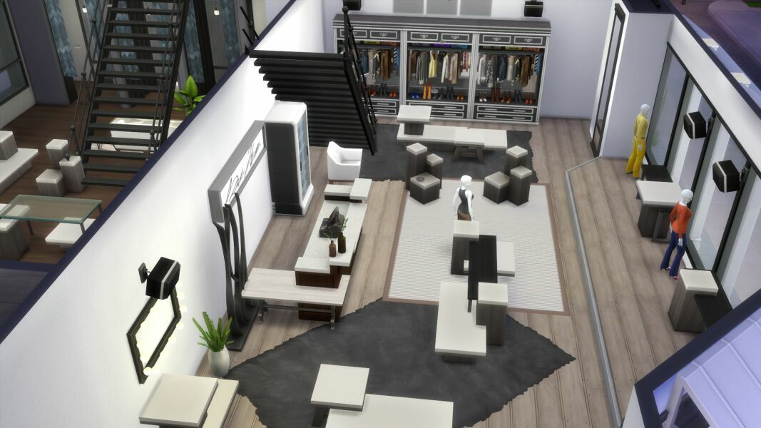 The DUO Retail Store 4 sims 4 cc the duo retail store 4