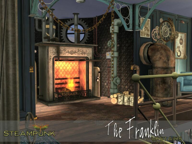 The Franklin – Upstairs By Fredbrenny 1 The Franklin – Upstairs By Fredbrenny Sims 4 CC